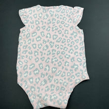 Load image into Gallery viewer, Girls Target, animal print bodysuit / romper, EUC, size 00,  