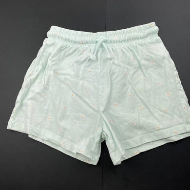 Girls Anko, floral cotton shorts, elasticated, GUC, size 6,  