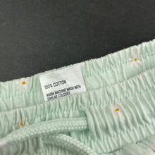 Load image into Gallery viewer, Girls Anko, floral cotton shorts, elasticated, GUC, size 6,  
