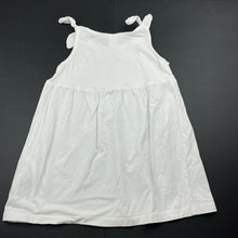 Load image into Gallery viewer, Girls H&amp;M, embroidered cotton casual dress, FUC, size 1, L: 43cm