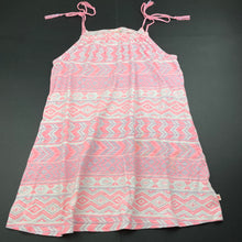 Load image into Gallery viewer, Girls Piping Hot, lightweight casual summer / beach dress, FUC, size 7, L: 65cm