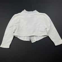 Load image into Gallery viewer, Girls Origami, lightweight knitted bolero cardigan, EUC, size 1,  