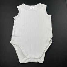 Load image into Gallery viewer, unisex Target, pointelle cotton singletsuit / romper, GUC, size 00,  