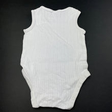 Load image into Gallery viewer, unisex Target, pointelle cotton singletsuit / romper, GUC, size 00,  