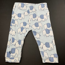 Load image into Gallery viewer, unisex Next, cotton leggings / bottoms, elephants, FUC, size 0,  