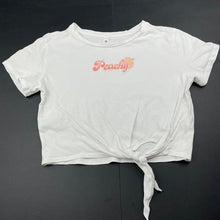 Load image into Gallery viewer, Girls KID, cotton tie front t-shirt / top, GUC, size 8,  