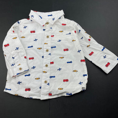Boys Dymples, lightweight cotton long sleeve shirt, FUC, size 00,  