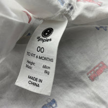 Load image into Gallery viewer, Boys Dymples, lightweight cotton long sleeve shirt, FUC, size 00,  