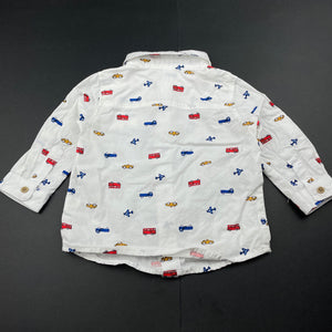 Boys Dymples, lightweight cotton long sleeve shirt, FUC, size 00,  