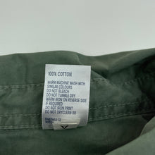Load image into Gallery viewer, Boys Anko, khaki cotton long sleeve shirt, tiger, EUC, size 10,  