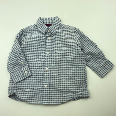 Boys Indie, lightweight cotton long sleeve shirt, EUC, size 00,  