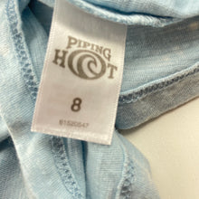 Load image into Gallery viewer, Girls Piping Hot, embroidered cotton summer top, GUC, size 8,  