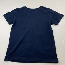Load image into Gallery viewer, Boys Peppa Pig, navy t-shirt / top, George, GUC, size 4,  