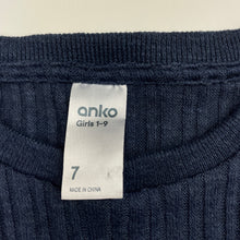 Load image into Gallery viewer, Girls Anko, ribbed knit top, EUC, size 7,  