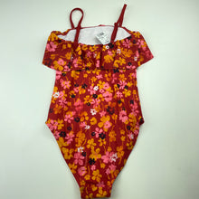 Load image into Gallery viewer, Girls Anko, floral swim one-piece, NEW, size 9,  
