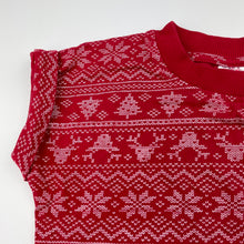 Load image into Gallery viewer, Girls B&amp;L, cotton Christmas t-shirt / top, GUC, size 5,  