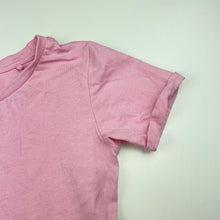 Load image into Gallery viewer, Girls Favourites, pink Aust cotton t-shirt / top, EUC, size 7,  