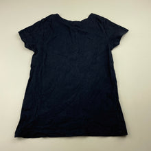 Load image into Gallery viewer, Girls Anko, navy cotton t-shirt / top, FUC, size 5,  