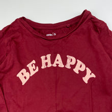 Load image into Gallery viewer, Girls Anko, cotton long sleeve t-shirt / top, EUC, size 5,  