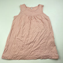 Load image into Gallery viewer, Girls pink, cotton tank top, EUC, size 5,  