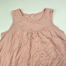 Load image into Gallery viewer, Girls pink, cotton tank top, EUC, size 5,  