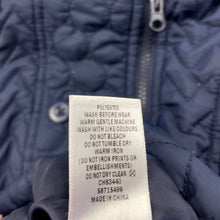 Load image into Gallery viewer, Girls Target, navy quilted jacket / coat, FUC, size 2,  