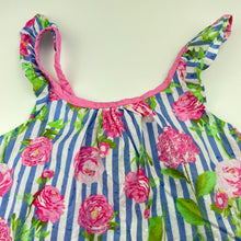 Load image into Gallery viewer, Girls Penelope Mack, lightweight floral cotton summer top, EUC, size 6,  
