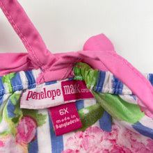 Load image into Gallery viewer, Girls Penelope Mack, lightweight floral cotton summer top, EUC, size 6,  