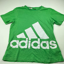 Load image into Gallery viewer, Boys Adidas, green cotton t-shirt / top, FUC, size 11-12,  