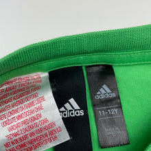 Load image into Gallery viewer, Boys Adidas, green cotton t-shirt / top, FUC, size 11-12,  