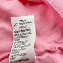Load image into Gallery viewer, Girls Brilliant Basics, pink cotton t-shirt / top, GUC, size 7,  