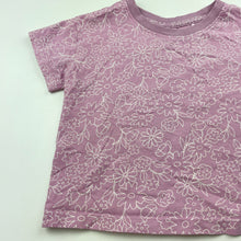 Load image into Gallery viewer, Girls Anko, floral cotton t-shirt / top, GUC, size 4,  
