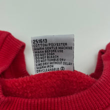 Load image into Gallery viewer, Boys Tilt, red fleece lined sweater / jumper, FUC, size 2,  