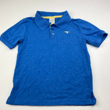 Load image into Gallery viewer, Boys Favourites, blue marle polo shirt top, FUC, size 6,  