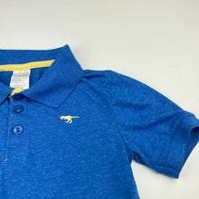 Load image into Gallery viewer, Boys Favourites, blue marle polo shirt top, FUC, size 6,  