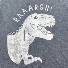 Load image into Gallery viewer, Boys H&amp;T, grey t-shirt / top, dinosaur, FUC, size 6,  