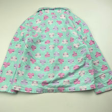Load image into Gallery viewer, Girls Brilliant Basics, flannel winter cotton pyjama top, GUC, size 7,  