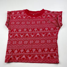 Load image into Gallery viewer, Girls B&amp;L, cotton Christmas t-shirt / top, GUC, size 6,  