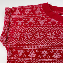 Load image into Gallery viewer, Girls B&amp;L, cotton Christmas t-shirt / top, GUC, size 6,  