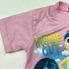 Load image into Gallery viewer, Girls Super Sen Fashion, Inside Out lightweight t-shirt / top, FUC, size 2,  