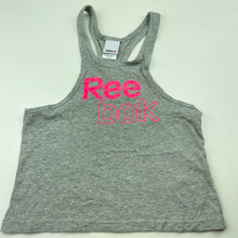 Load image into Gallery viewer, Girls Reebok, cotton sports / activewear top, EUC, size 7-8,  