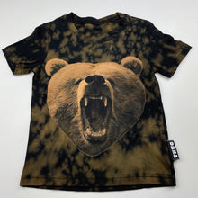 Load image into Gallery viewer, Boys THUG, tie dyed t-shirt / top, bear, EUC, size 2,  