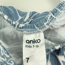 Load image into Gallery viewer, Girls Anko, cotton summer playsuit, EUC, size 7,  