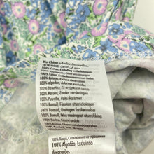 Load image into Gallery viewer, Girls Cotton On, floral cotton long sleeve dress, GUC, size 7, L: 63cm