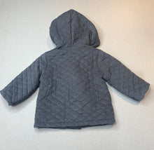 Load image into Gallery viewer, unisex Anko, lined quilted cotton hooded jacket, EUC, size 0,  
