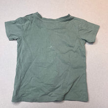 Load image into Gallery viewer, Boys Dymples, green cotton t-shirt / top, caterpillars, GUC, size 1,  