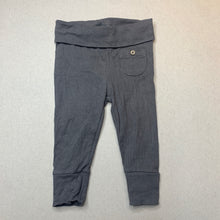 Load image into Gallery viewer, unisex Anko, grey ribbed leggings / bottoms, elasticated, GUC, size 0,  