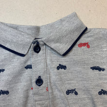 Load image into Gallery viewer, Boys Target, grey polo shirt top, GUC, size 1,  