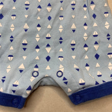Load image into Gallery viewer, Boys Tiny Little Wonders, blue cotton romper, GUC, size 0000,  