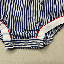 Load image into Gallery viewer, unisex Target, vintage lightweight nautical romper, EUC, size 0,  